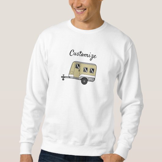 Tiny Tan Caravan Camper Thunder_Cove Trui (Voorkant)