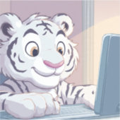 Tiny Tasks, Big Focus Sticker (Voorkant)