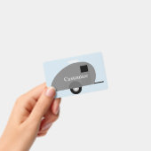 Tiny Teardrop Trailer Thunder_Cove  Badge (Handheld)
