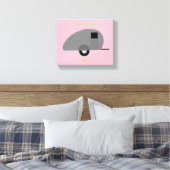 Tiny Teardrop Trailer Thunder_Cove Canvas Afdruk (Insitu (Slaapkamer))