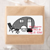 Tiny Teardrop Trailer Thunder_Cove Etiket (Insitu)