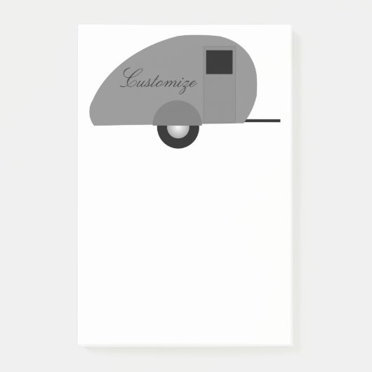 Tiny Teardrop Trailer Thunder_Cove Post-it® Notes (Voorkant)