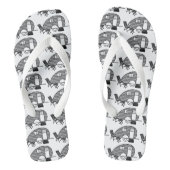 Tiny Teardrop Trailer Thunder_Cove Teenslippers (Voetbed)