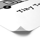 Tiny Teardrops Poster (Hoek)