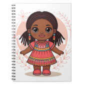 Tiny Threads & Dolly Dreams Notitieboek (Voorkant)