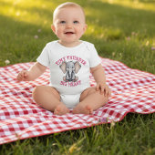 Tiny Thunder Grote Hart Lieve Olifant Romper