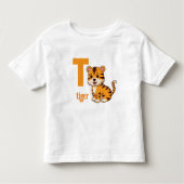 Tiny Tiger T-shirt - Ontketen het gebrul (Voorkant)