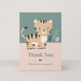 Tiny Tiger Verjaardag Bedankt Kaart