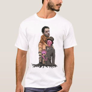Tiny Tim Geithner en Vampire Squid T-shirt
