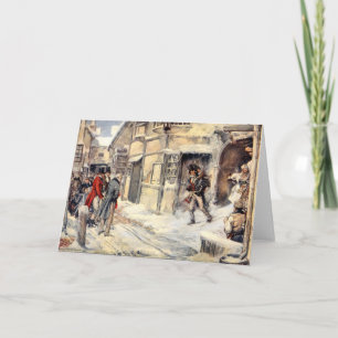 Tiny Tim Snow Een kerstkaartje Feestdagen Kaart