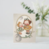 Tiny Toddlers  Illustratie Briefkaart (Staand voorkant)