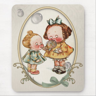 Tiny Toddlers Illustratie Mousepad Muismat