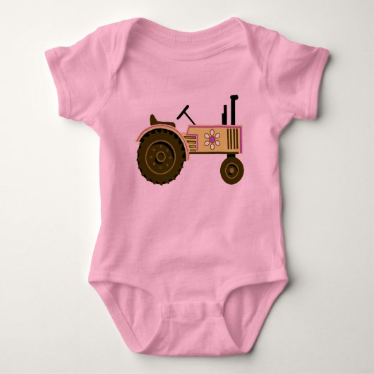 Tiny Tomboy Tractor Romper (Voorkant)