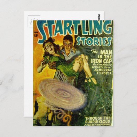 Tiny Tornado Briefkaart (Voorkant / Achterkant)