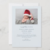 Tiny Toy Big Joy Slate Photo Faire-part de naissan (Dos)