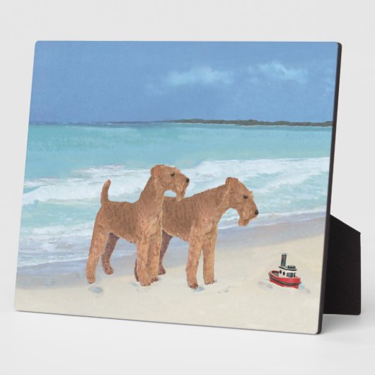 Tiny Tugboot Fotoplaat (Zijkant)