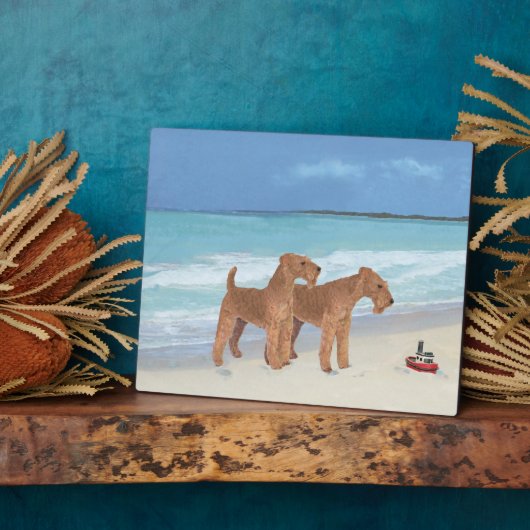 Tiny Tugboot Fotoplaat (Zijkant)