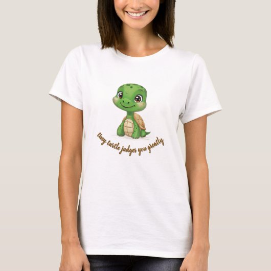 Tiny Turtle Jugt je T-shirt (Voorkant)