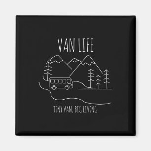 Tiny Van Big Living Magneet