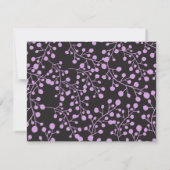 TINY VINES Circulaire Bat mitzvah Invitation (Dos)