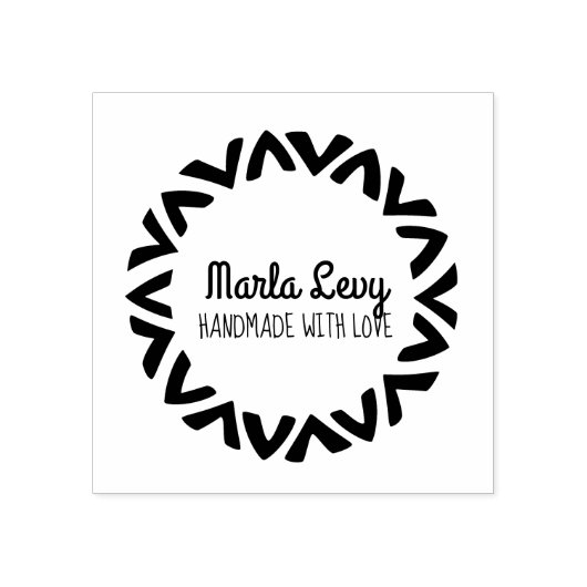 TINY VINES Return Address Stamp Rubberstempel (Afrduk)