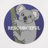 Tiny Virtue Heroes™-labels - Team LIFE Labels (Design 2)