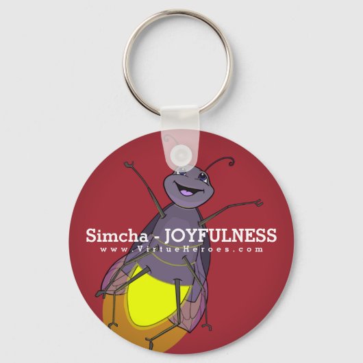 Tiny Virtue Heroes - Simcha Sleutelhanger (Voorkant)