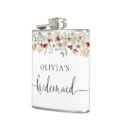 Tiny Wildflower Bruidsdouche Fles Heupfles (Links)