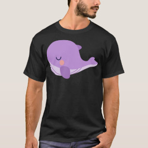 Tinytan pluche whale cartoon t-shirt