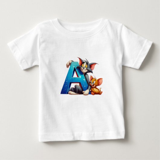 TinyToon Pals – Tom & Jerry Fun T-Shirt pour bébé (Devant)