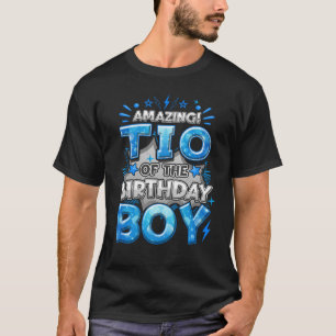 Tio Incroyable Du Garçon D'anniversaire T-Shirts F
