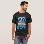 Tio Incroyable Du Garçon D'anniversaire T-Shirts F (Devant entier)