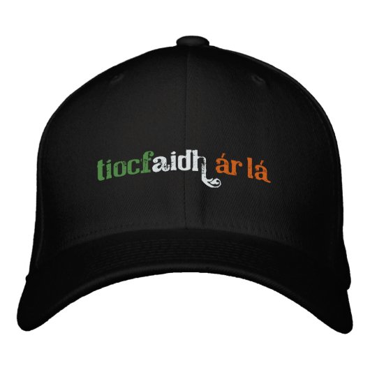 tiocfaidh ár lá baseball hat geborduurde pet (Voorkant)