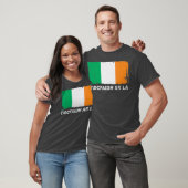 Tiocfaidh Ar La Ireland Flag Retro  T-shirt (Unisex)