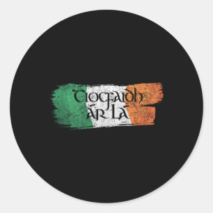 Tiocfaidh Ar La Vintage Ierland Ierse Republikeins Ronde Sticker