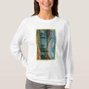 Tioga Lake en Mt. Dana in de Hoge Sierra T-shirt