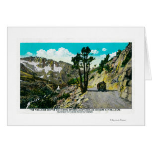 Tioga Road High Sierra tussen Tahoe en Yosemit