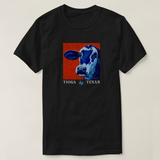 Tioga Texas T-shirt (Design voorkant)