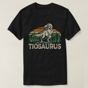 Tiosaurus Dinosaur oom Saurus Vaderdag T-Shi T-shirt