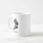 Tip het op! koffiemok (Voorkant links)
