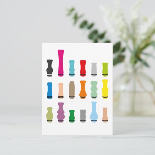 Tip-stijlen Briefkaart (Staand voorkant)