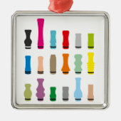 Tip-stijlen Metalen Ornament (Voorkant)