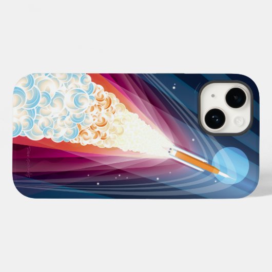 Tip van de Pijl: iPhone 14 Hoesje (Achterkant (horizontaal))