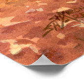 TIPI LEAVES by SHARON SHARPE Poster (Hoek)