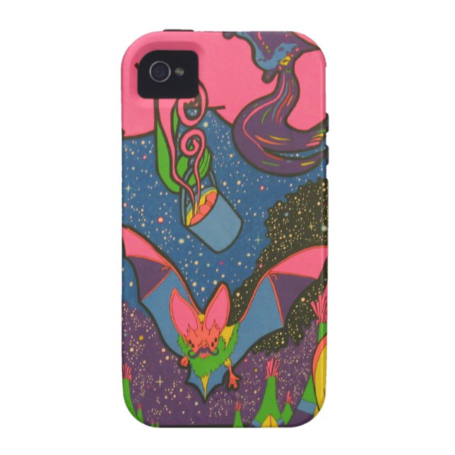 TIPI TIJDREIZEN IPHONE 4 CASE (Achterkant)