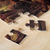 Tipis Sioux War Council George Catlin Circa 1850 Legpuzzel (Zijkant)