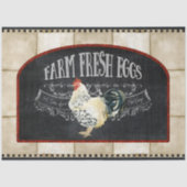 Tipografiepage van Farmhouse Kitchen Tissuepapier (Voorkant)