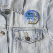 Tipping geaccepteerd hier Button (In situ)