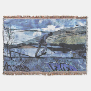 Tipping Point - Schaats-boarder buitensport Deken