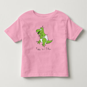 Tippy Lil T-rex Baby Dinosaurus Peuter Kinder T-sh Shirts